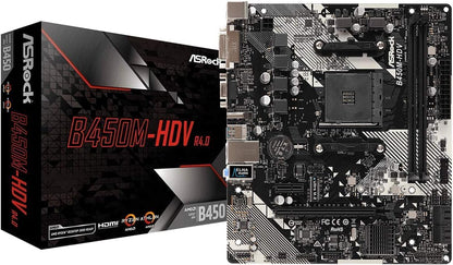 B450M-HDV R4.0 AMD