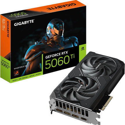 GIGABYTE GeForce RTX 5060 Ti WINDFORCE 8G Graphics Card (Dual Fans)