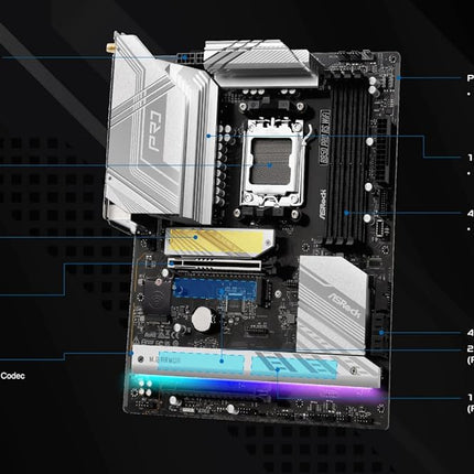 ASRock AMD B850 Pro RS WiFi