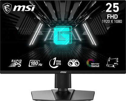 MSI G255PF E2 25" 1920 x 1080, 180Hz
