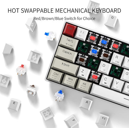 NEWMEN GM610 60% Wired Mechanical Gaming Keyboard
