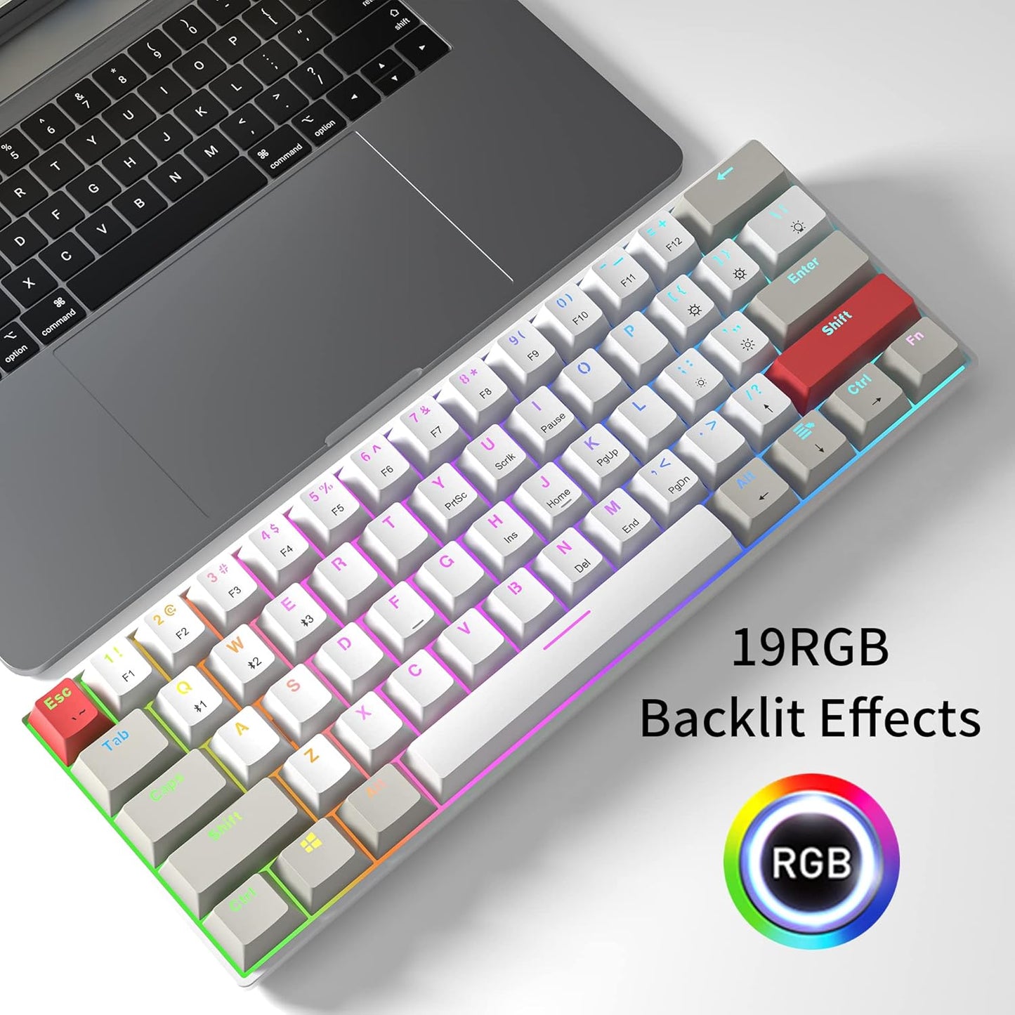 NEWMEN GM610 60% Wired Mechanical Gaming Keyboard