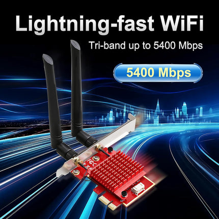 BZIZU WIFI 6E PCIE CARD