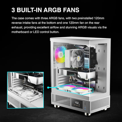 GAMDIAS Atlas E1 (White/Black)