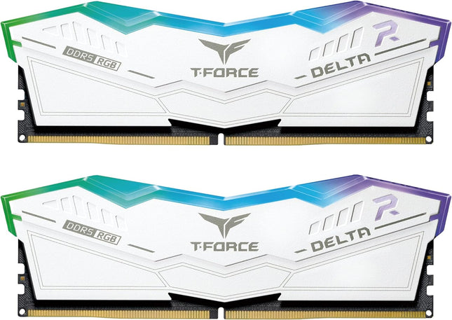TEAMGROUP T-Force Delta RGB DDR5 32GB Kit (White)