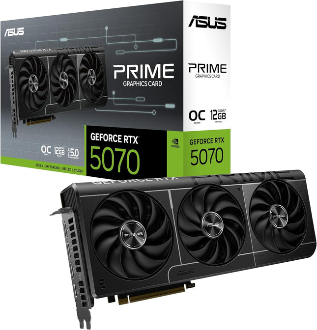 ASUS Prime GeForce RTX™ 5070 OC Edition 12GB GDDR7