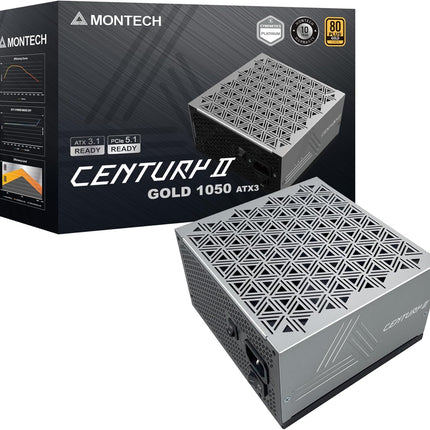 Montech Century II Gold 1050 Watts ATX3
