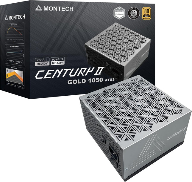 Montech Century II Gold 1050 Watts ATX3
