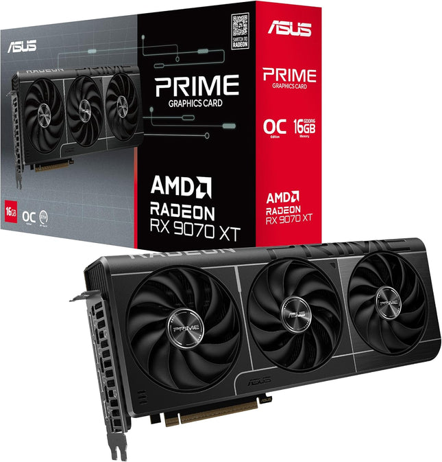 ASUS Prime Radeon™ RX 9070 XT OC Edition