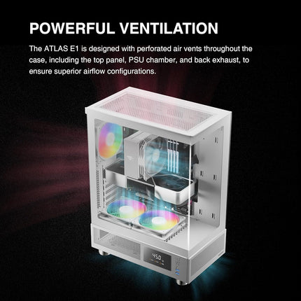 GAMDIAS Atlas E1 (White/Black)