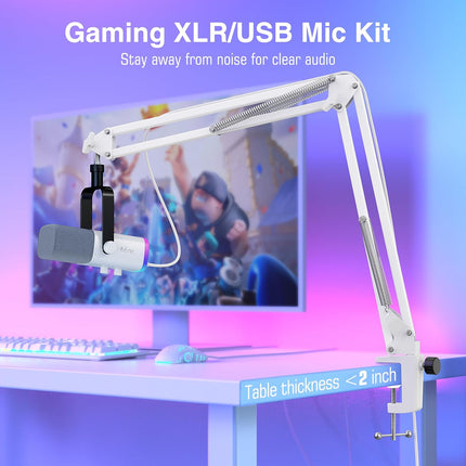 FIFINE Gaming XLR/USB Microphone Kit