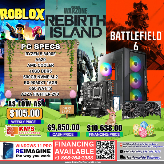 Ryzen 5 8400F / RX 9060XT