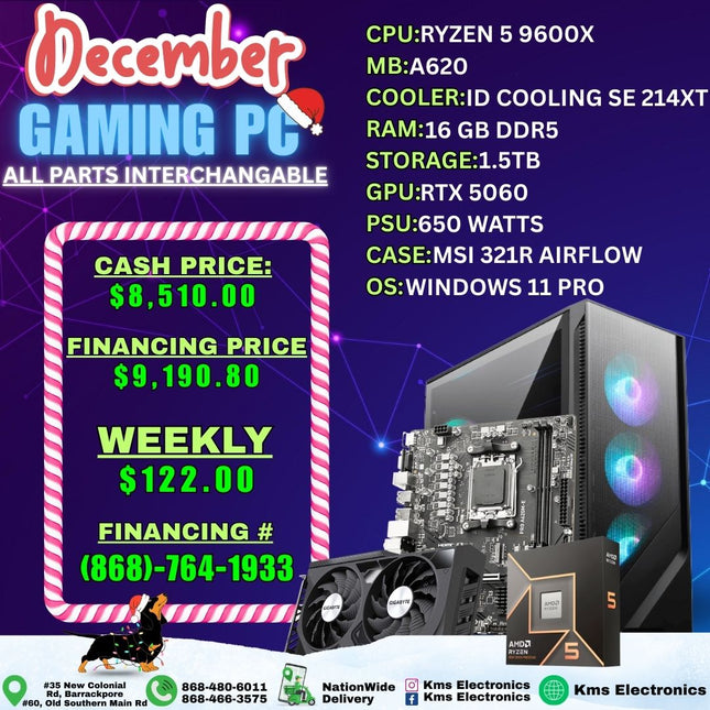 Ryzen 5 9600x / RTX 5060