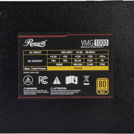 Rosewill VMG 1000W 80+ Gold