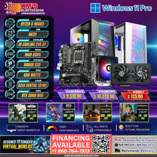 Ryzen 5 9600X | RTX 5060 8GB
