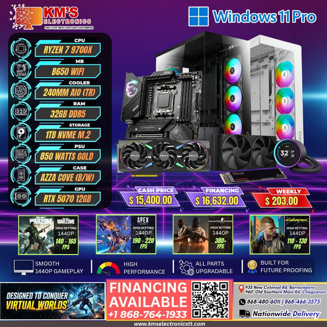 Ryzen 7 9700X | RTX 5070