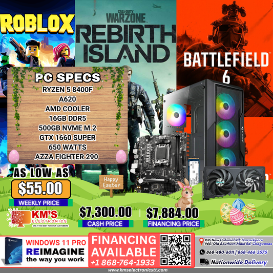 Ryzen 5 8400F / GTX 1660 Super