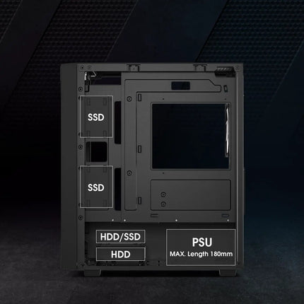 Vetroo M05 Micro ATX Black