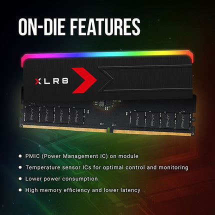 XLR8 Gaming DDR5 RGB 6000MHz Desktop Memory Kit