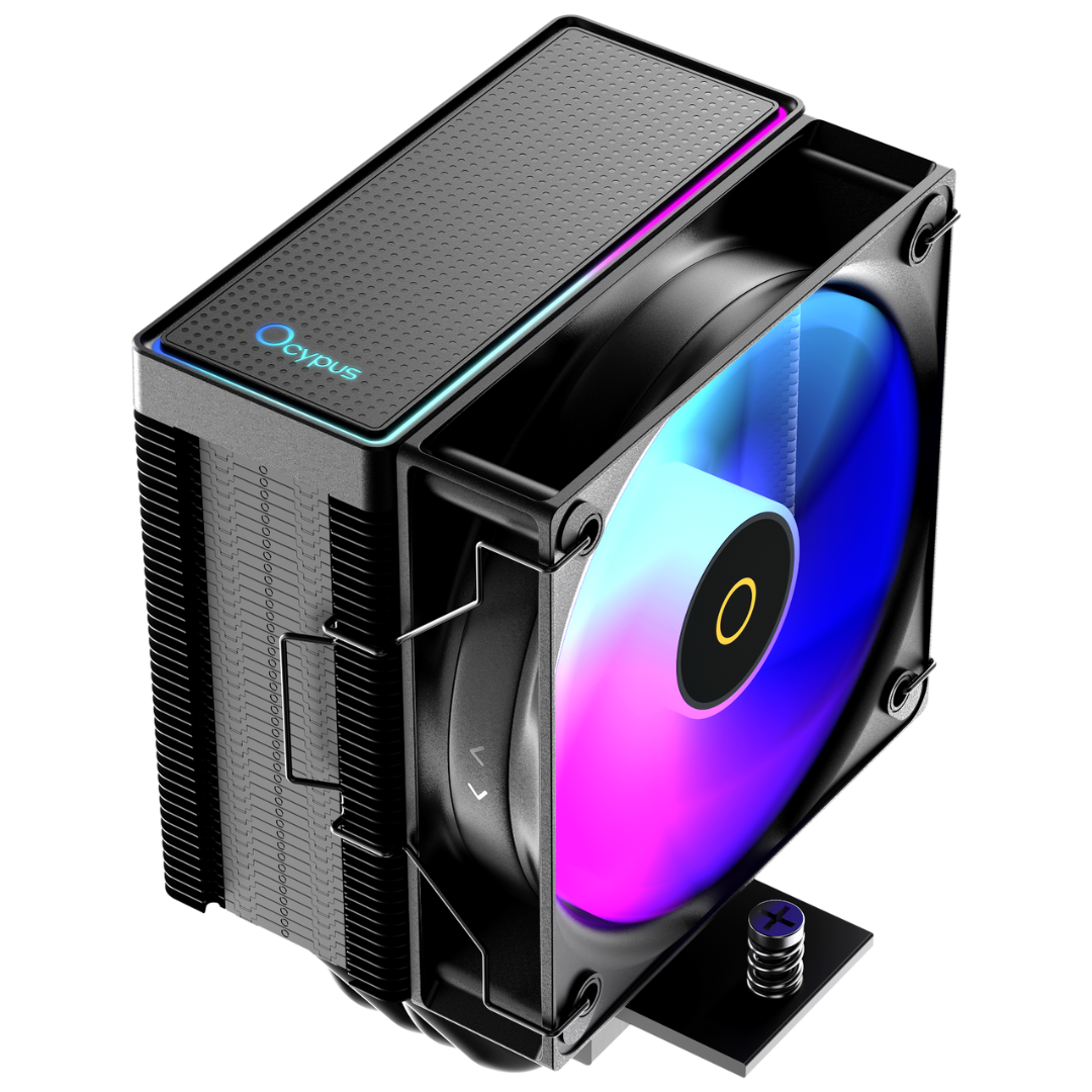 AMD Ryzen 5 5600X 6-core, with Ocypus 120mm cooler