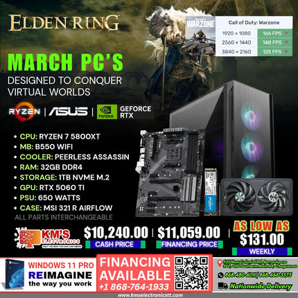 Ryzen 5 5800XT  | RTX 5060Ti