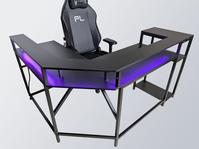 Phantom Labs L Gaming Desk