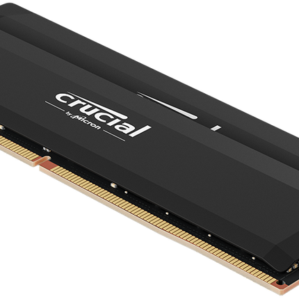 Crucial Pro DDR5-6000 32GB Kit (16GBx2) UDIMM: OC Gaming Memory Black