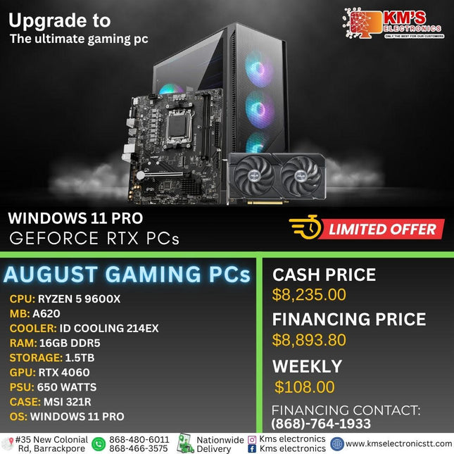Ryzen 5 9600X / RTX 4060