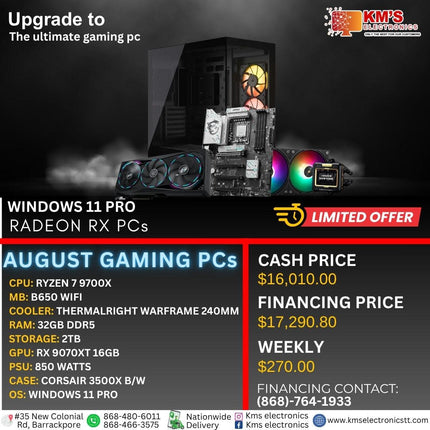 Ryzen 7 9700X / RTX 9070XT 16GB