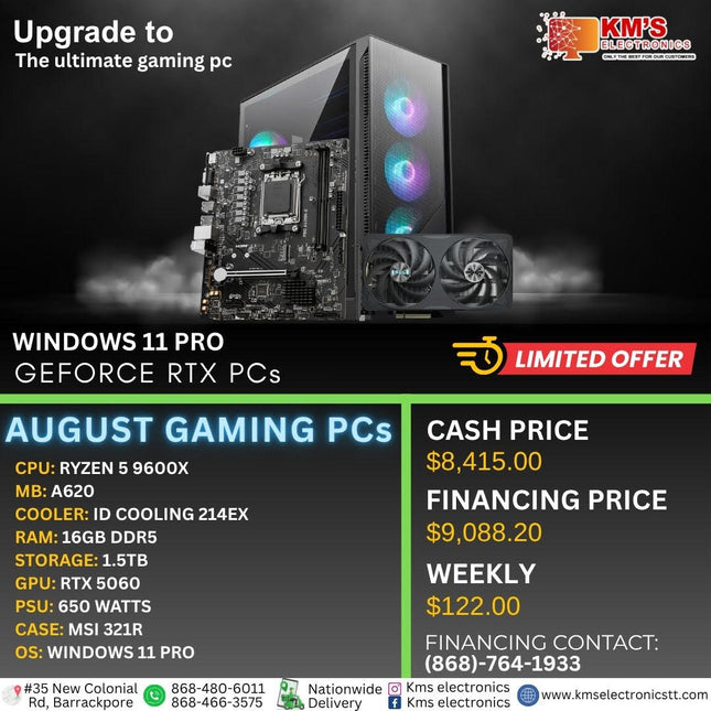 Ryzen 5 9600X / RTX 5060